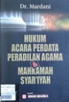 HUKUM ACARA PERDATA PERADILAN &MSY